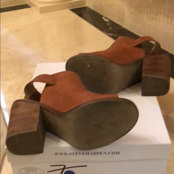 Steve Madden Peep Toe Booties - Picture 5 of 7